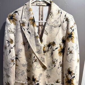 INC Floral Blazer